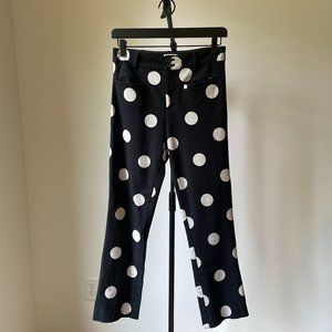 Anthropologie Polka Dot Trousers